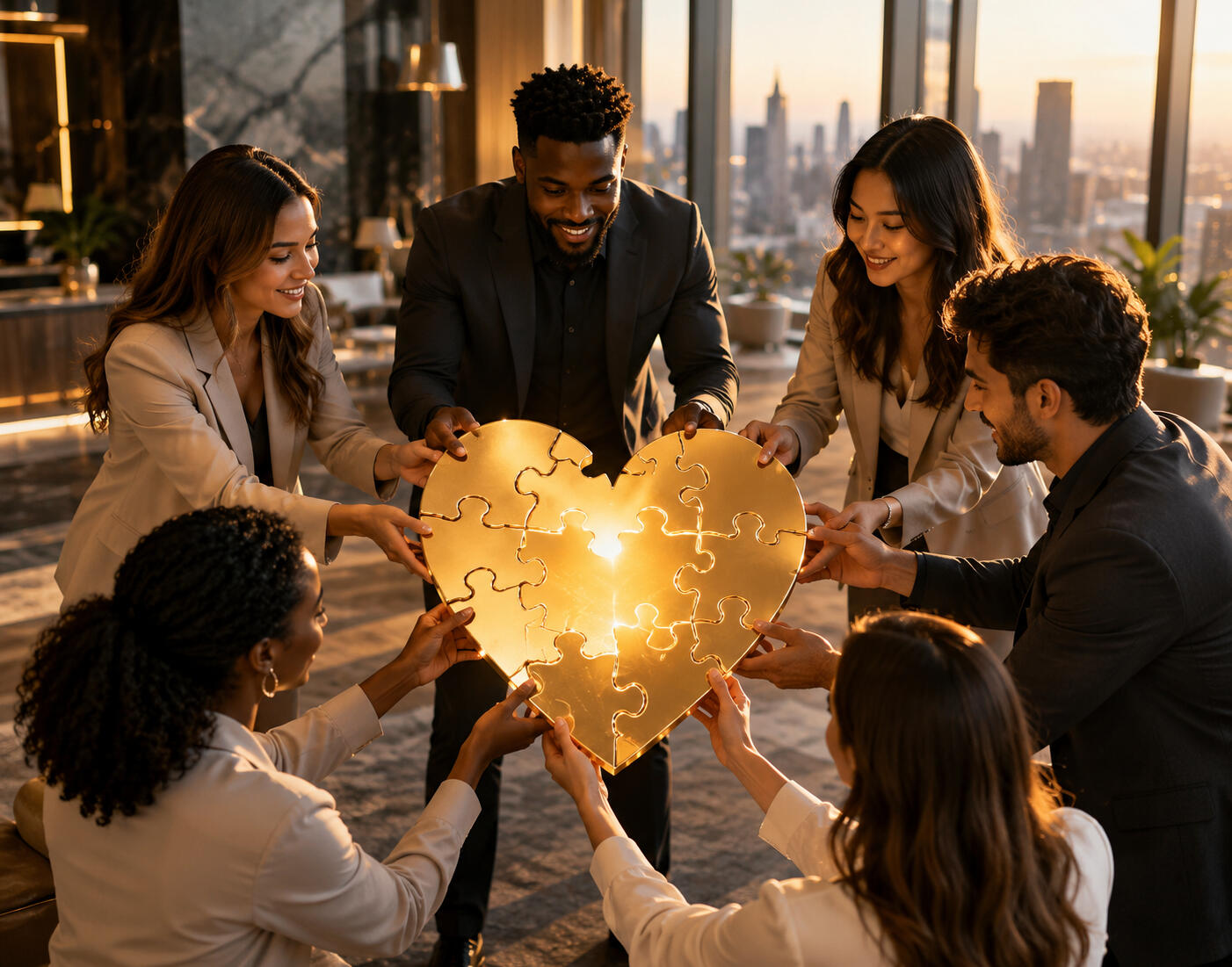 Love, is Teamwork Piece by piece, we will help you build it. We motivate to create, through truth and determination.